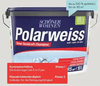 Hellweg Innenfarbe ,,Polarweiss" Angebot