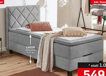 Möbel Ludwig BOXSPRINGBETT Angebot