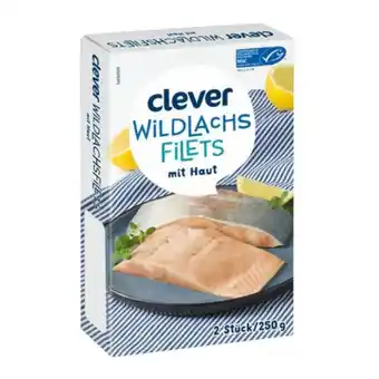 Billa Clever wildlachsfilet mit haut, msc billa 250 gramm 1 packung Angebot