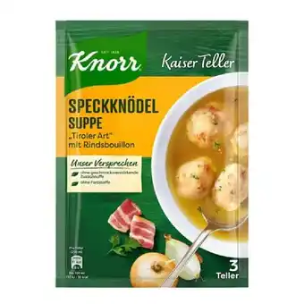 Billa Knorr kaiser teller, die schnelle feine od. echt natürlich! suppe div. sorten billa 1 packung Angebot