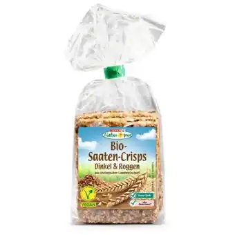 Eurospar Spar natur pur bio saaten-crisps dinkel-roggen eurospar 200 gramm 1 packung Angebot