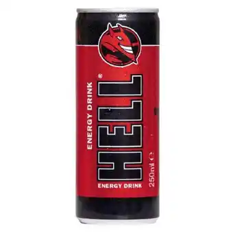 Eurospar Hell energy drink versch. sorten eurospar 0.25 liter 1 dose Angebot