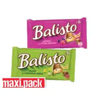 Maximarkt Balisto versch. sorten maximarkt 6 stück 1 packung Angebot