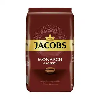 Unimarkt Jacobs monarch gemahlen oder ganze bohne unimarkt 500 gramm 1 packung Angebot