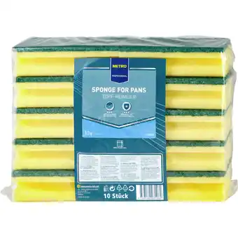 Metro Metro professional topfreiniger jumbo, preisangabe ohne mwst. (preis inkl. mwst. 0,65 €), metro 1 stück Angebot