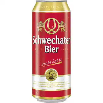 Metro Schwechater bier od. alkoholfrei, preisangabe ohne mwst. (preis inkl. mwst. 0,89 €), metro 0.50 liter 1 dose Angebot