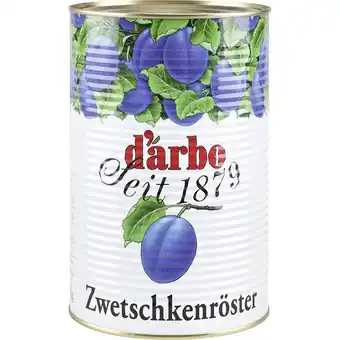 Metro Darbo zwetschkenröster, preisangabe ohne mwst. (preis inkl. mwst. 13,19 €), metro 4.30 kilogramm 1 dose Angebot