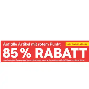 Hellweg Auf alle artikel mit rotem punkt 85% rabatt hellweg Angebot