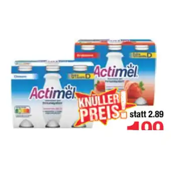Maximarkt Danone actimel drink versch. sorten maximarkt 6 stück 1 packung Angebot