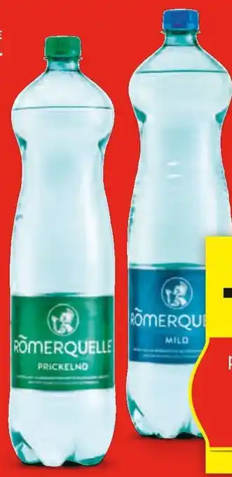 Hofer RÖMERQUELLE MINERAL-WASSER Angebot