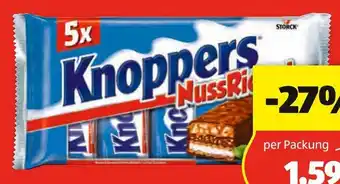 Hofer STORCK KNOPPERS NUSSRIEGEL Angebot