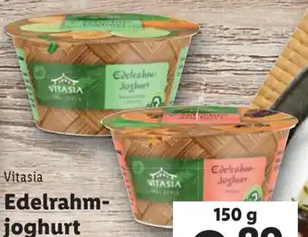 Lidl Edelrahm- joghurt Angebot