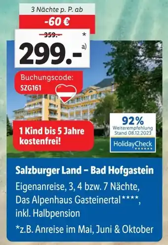 Lidl Salzburger Land - Bad Hofgastein Angebot