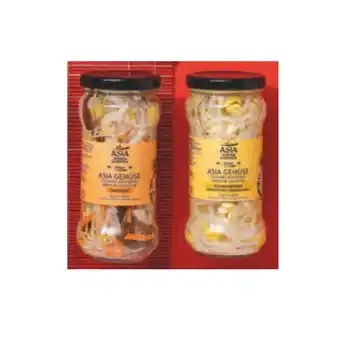 Hofer Asia green garden asiatisches gemüse div. sorten hofer 330 gramm 1 glas Angebot