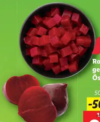 Lidl Rote Rüben gekocht aus Österreich Angebot