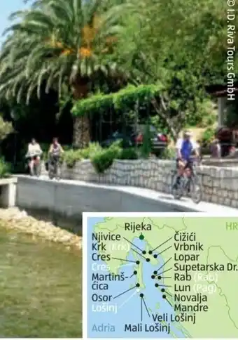 Hofer Reisen INSELHÜPFEN & RADTOUR KROATIEN 8 TAGE/7 NÄCHTE, HP Angebot