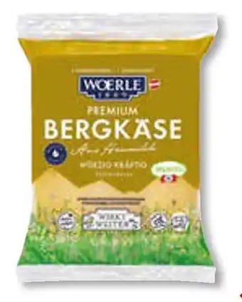 Unimarkt Woerle Bergkäse Premium Angebot