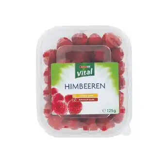 Spar Spar vital süße himbeeren spar 125 gramm 1 packung Angebot