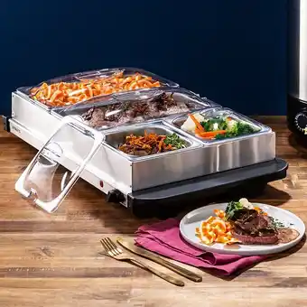 Hofer Ambiano 2in1 buffet- und tellerwärmer hofer 1 stück Angebot
