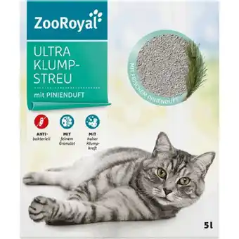 Bipa Zooroyal ultra klumpstreu pinienduft bipa 5 liter 1 sack Angebot