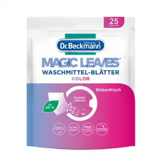 Bipa Dr. beckmann magic leaves waschmittelblätter div. sorten bipa 40 stück 1 packung Angebot
