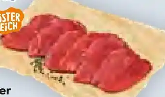 Billa Rindsschnitzel geschnitten Angebot