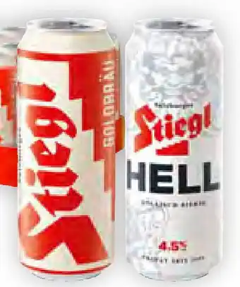 Billa Stiegl Goldbräu od. Hell, 0.5 Liter Angebot