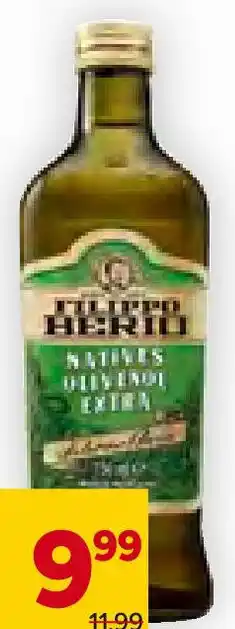 Billa Filippo Berio Natives Olivenöl Extra Angebot