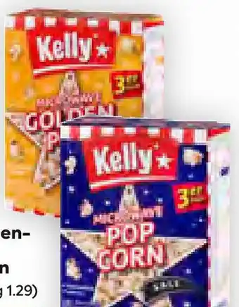 Billa Kelly's Mikrowellen-popcorn Angebot