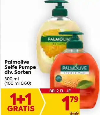 Billa Palmolive Seife Pumpe Angebot