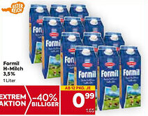 Billa Formil H-Milch Angebot