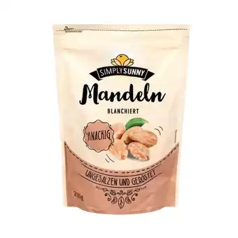 PENNY Simply sunny snack-mandeln od. haselnusskerne penny 200 gramm 1 packung Angebot