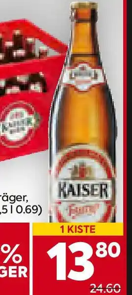 Billa Kaiser Fasstyp Angebot