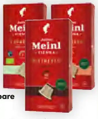 Billa Julius Meinl kompostierbare Kapseln Angebot