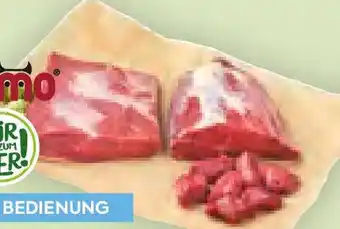 Billa Gulasch- od. Suppenfleisch vom Rind Angebot