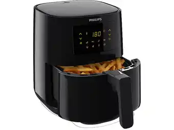Media Markt Philips hd9252/90 airfryer essential heißluftfritteuse (4,1 l, 1400 watt, schwarz) Angebot