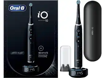 Media Markt Oral-b io series 10 mit reiseetui elektrische zahnbürste cosmic black Angebot