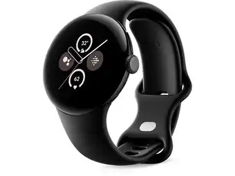 Media Markt Google pixel watch 2 wifi, 41mm, aluminium matte black, sportarmband in obsidian smartwatch Angebot