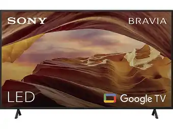 Media Markt Sony kd-75x75wl led 4k hdr google tv eco pack bravia core led tv Angebot