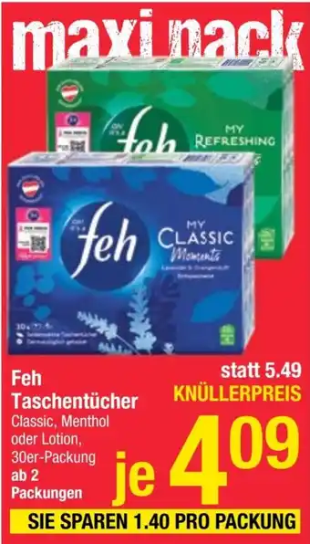 Maximarkt Feh Taschentücher Angebot