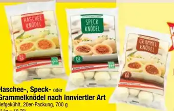 Maximarkt Haschee-, Speck- oder Grammelknödel nach Innviertler Art Angebot