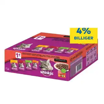 T&G Whiskas klassisch oder geflügel auswahl t&g 80 stück 1 packung Angebot