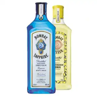 T&G Bombay sapphire dry gin oder citron presse t&g 700 milliliter 1 flasche Angebot