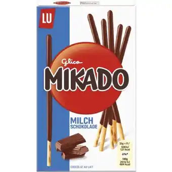 MPreis Mikado milchschokolade mpreis 75 gramm 1 packung Angebot