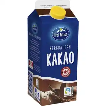 MPreis Tirol milch bergbauern kakao mpreis 750 milliliter 1 packung Angebot