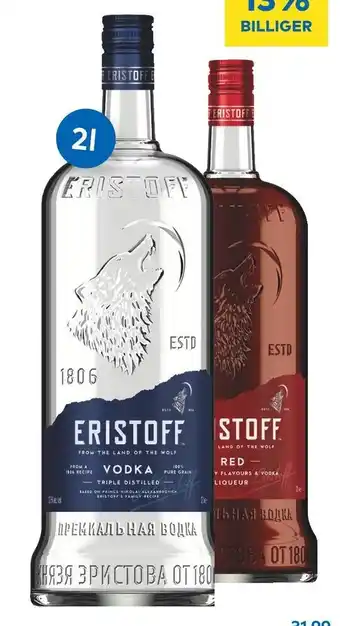 T&G Eristoff Vodka Angebot