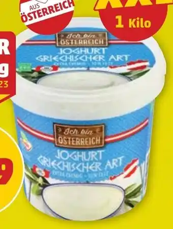 PENNY JOGHURT GRIECHISCHER ART Angebot