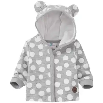 Ernsting's family Newborn sweatjacke im pünktchen-dessin Angebot