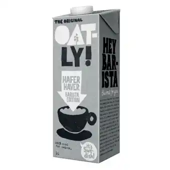 Spar Oatly drinks versch. sorten oder haferdrink barista spar 1 liter 1 packung Angebot