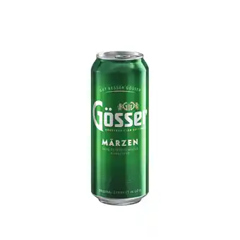 Unimarkt Gösser märzen, naturradler oder naturgold unimarkt 0.50 liter 1 dose Angebot